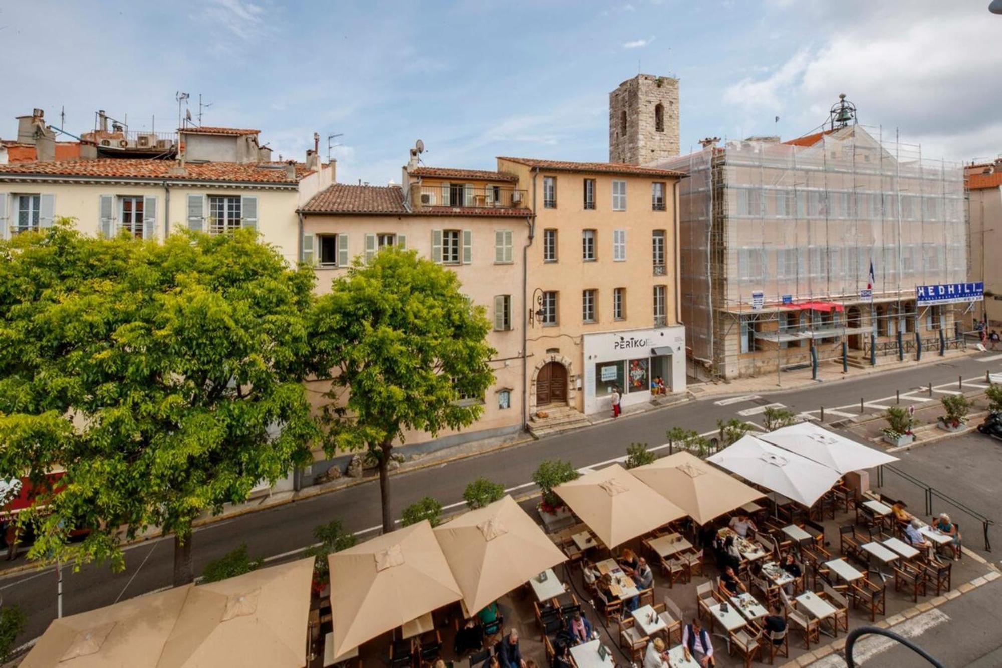 06M - Old Antibes Beautiful Duplex Terrace With Sea View公寓 外观 照片