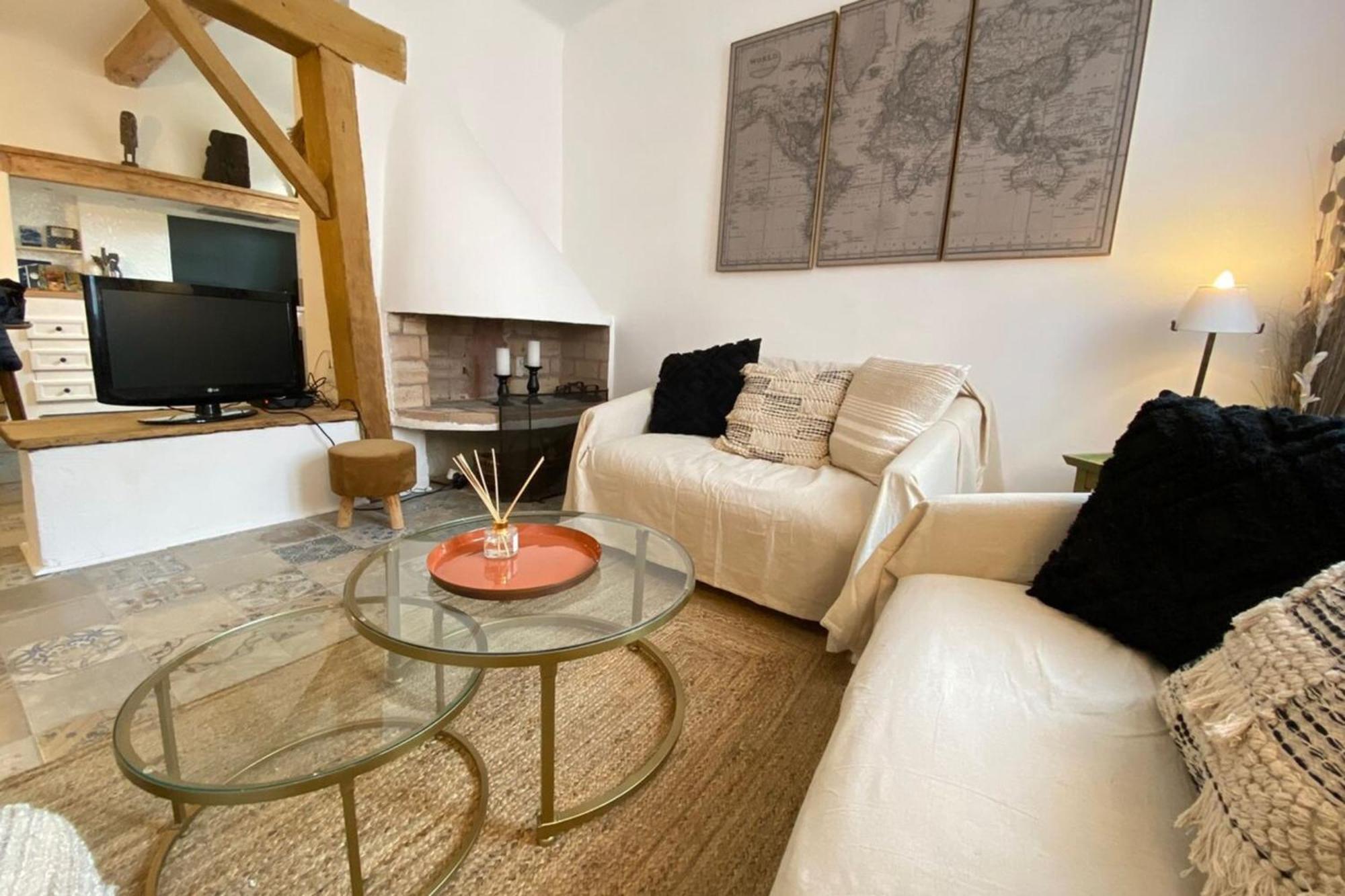 06M - Old Antibes Beautiful Duplex Terrace With Sea View公寓 外观 照片