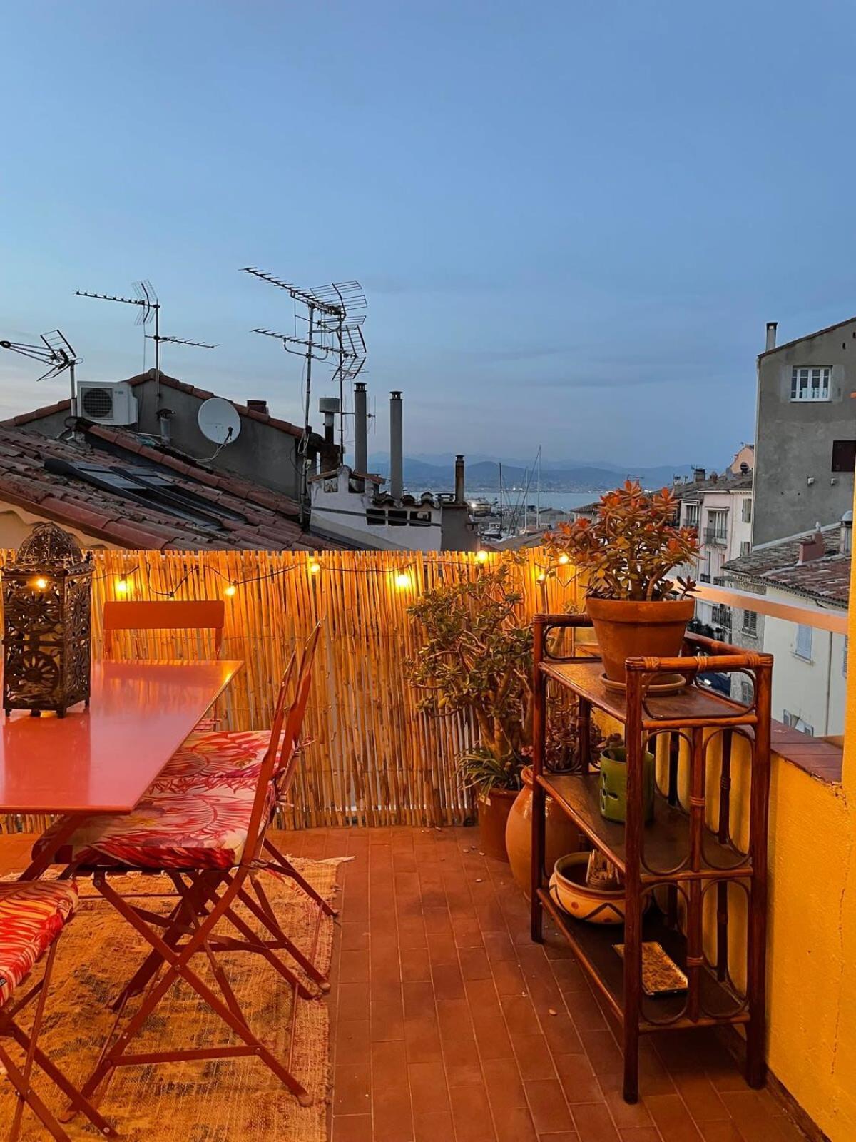 06M - Old Antibes Beautiful Duplex Terrace With Sea View公寓 外观 照片