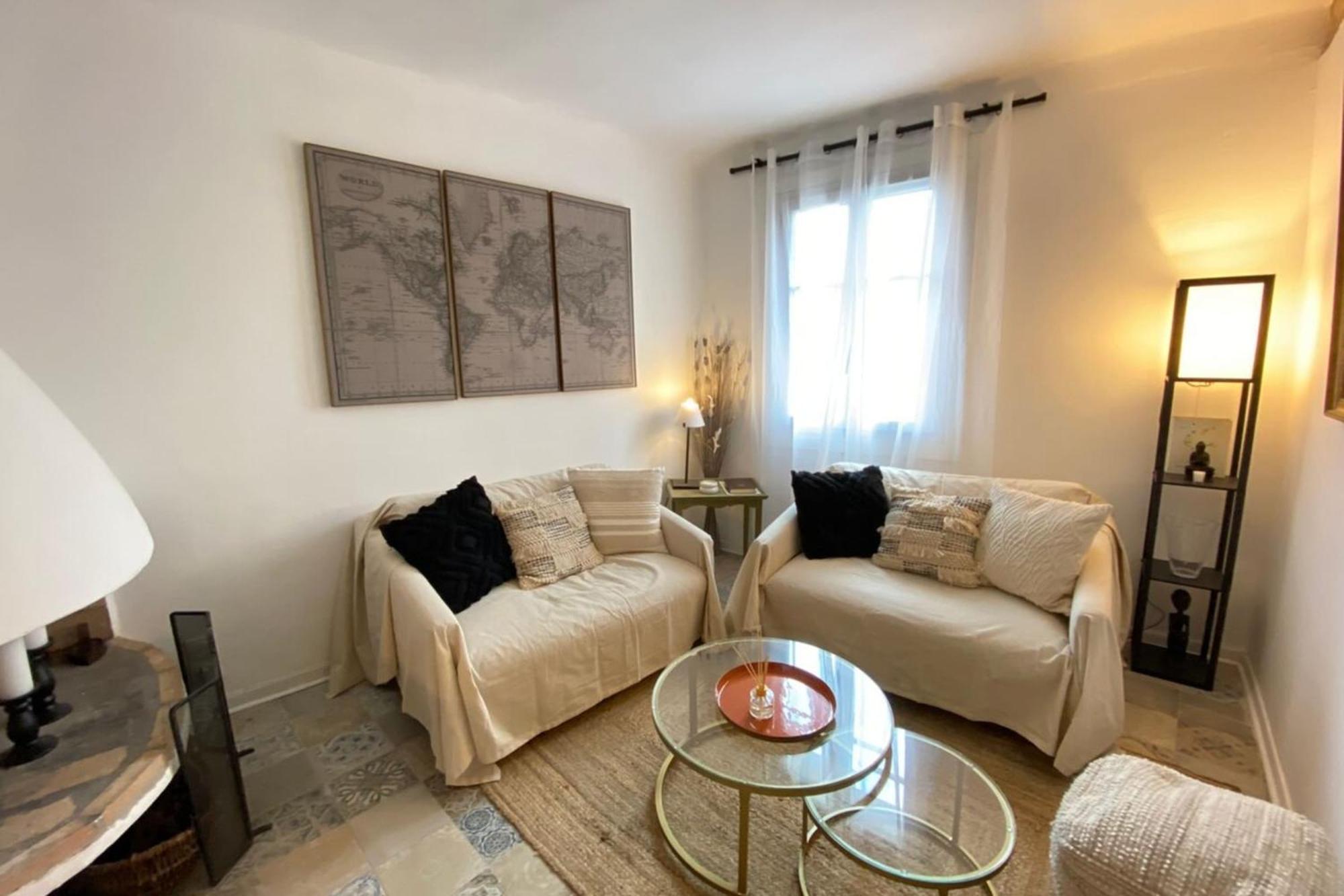 06M - Old Antibes Beautiful Duplex Terrace With Sea View公寓 外观 照片
