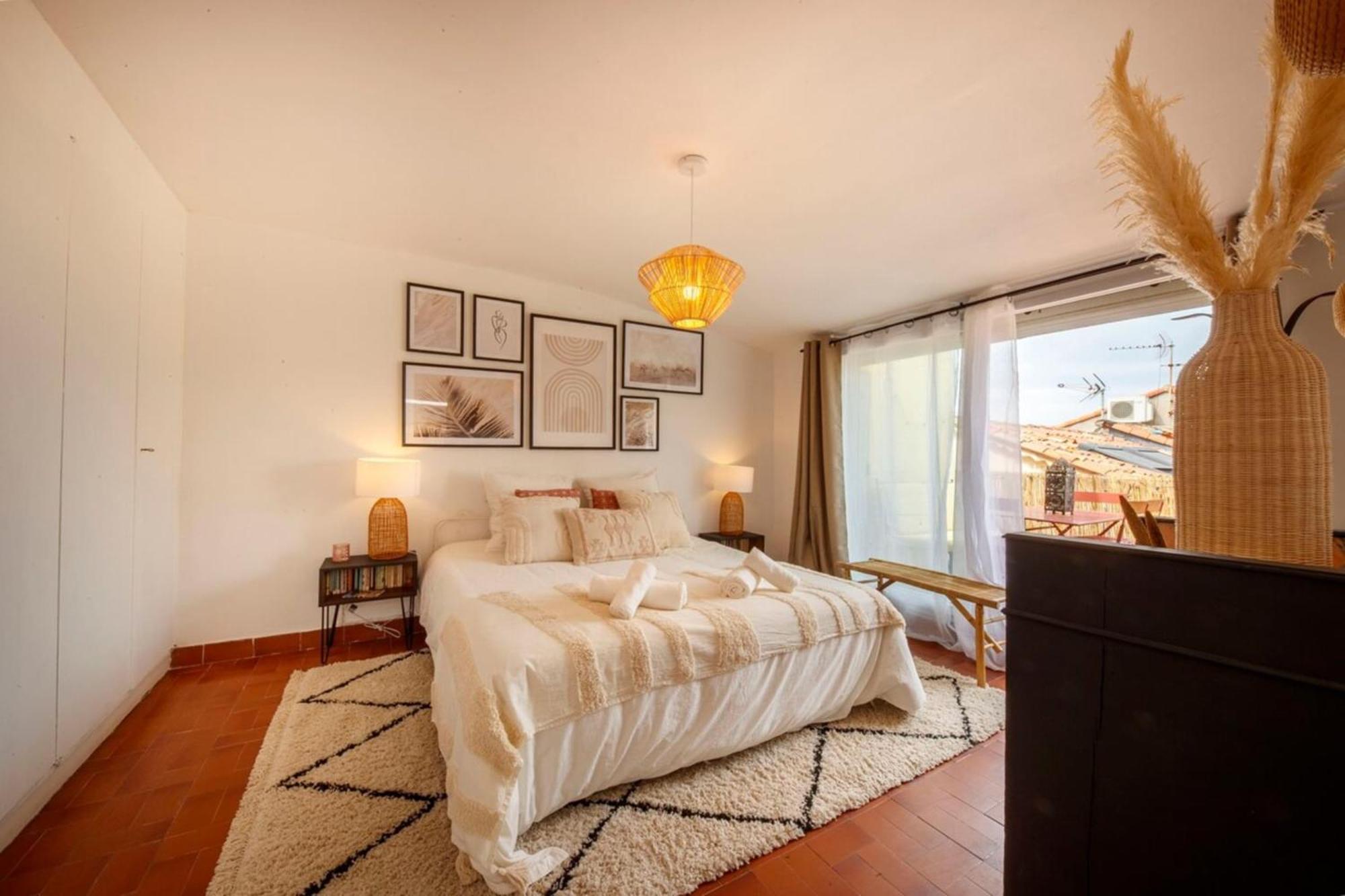 06M - Old Antibes Beautiful Duplex Terrace With Sea View公寓 外观 照片