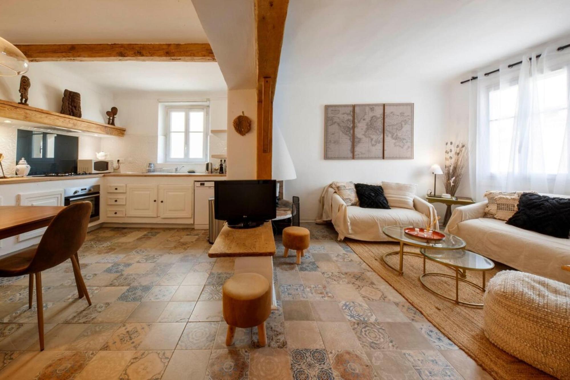 06M - Old Antibes Beautiful Duplex Terrace With Sea View公寓 外观 照片
